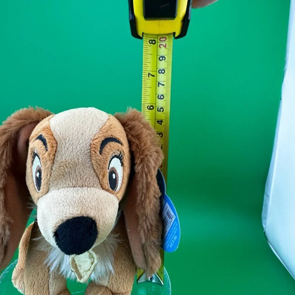 DISNEY PLUSH LADY 6 INCH DOG JUST PLAY STUFFED ANIMAL